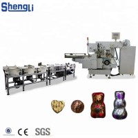 300ppm Candy Packaging Machine By PLC Control